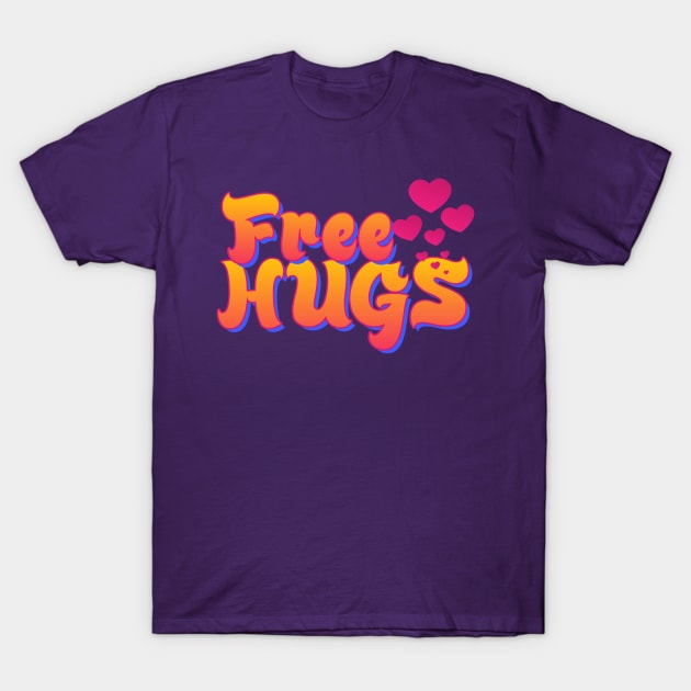 Free Hugs T-Shirt by AlondraHanley